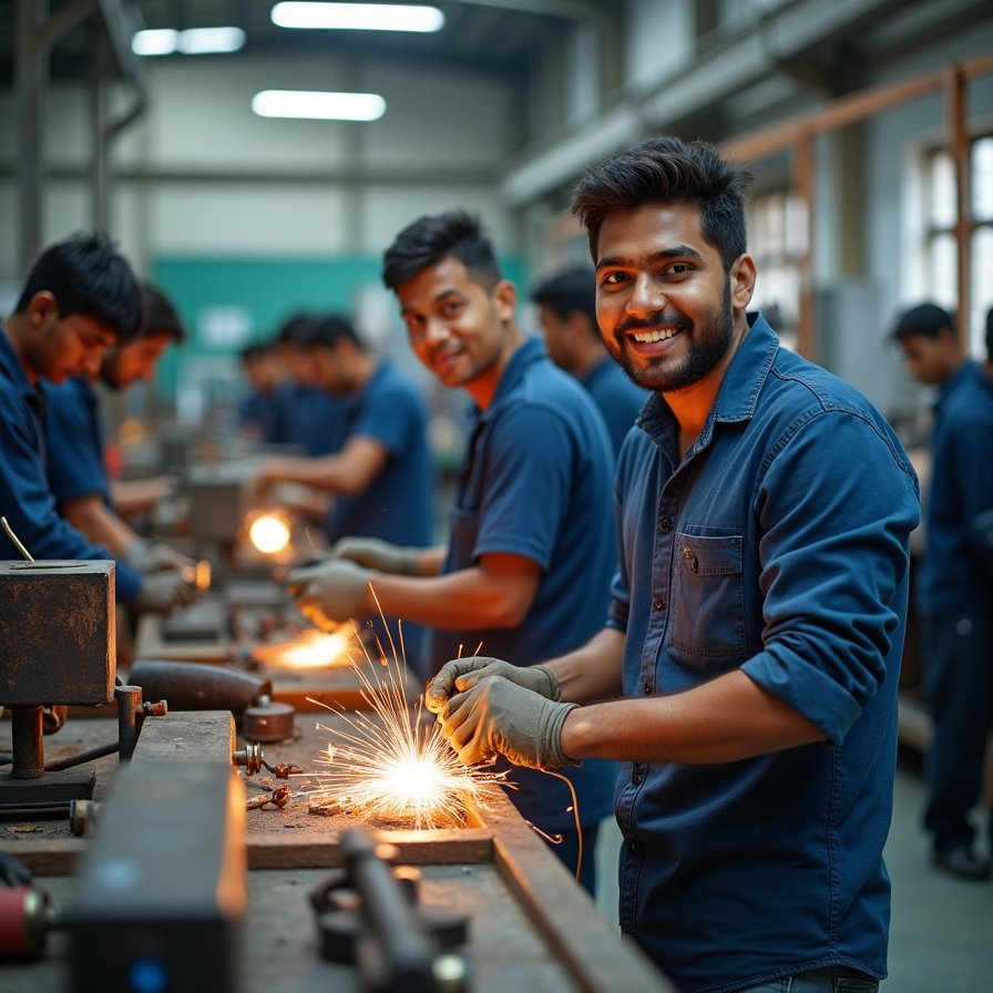 Flux_Dev_Highresolution_stock_photo_of_a_bustling_vocational_t_0